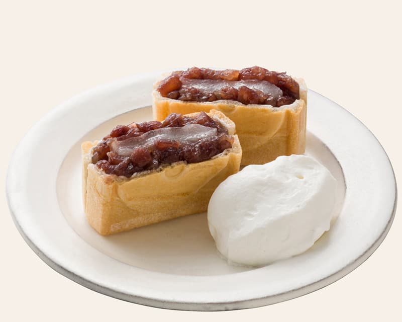 田子の月の看板商品、田子の月もなか 餅入りのイメージ画像