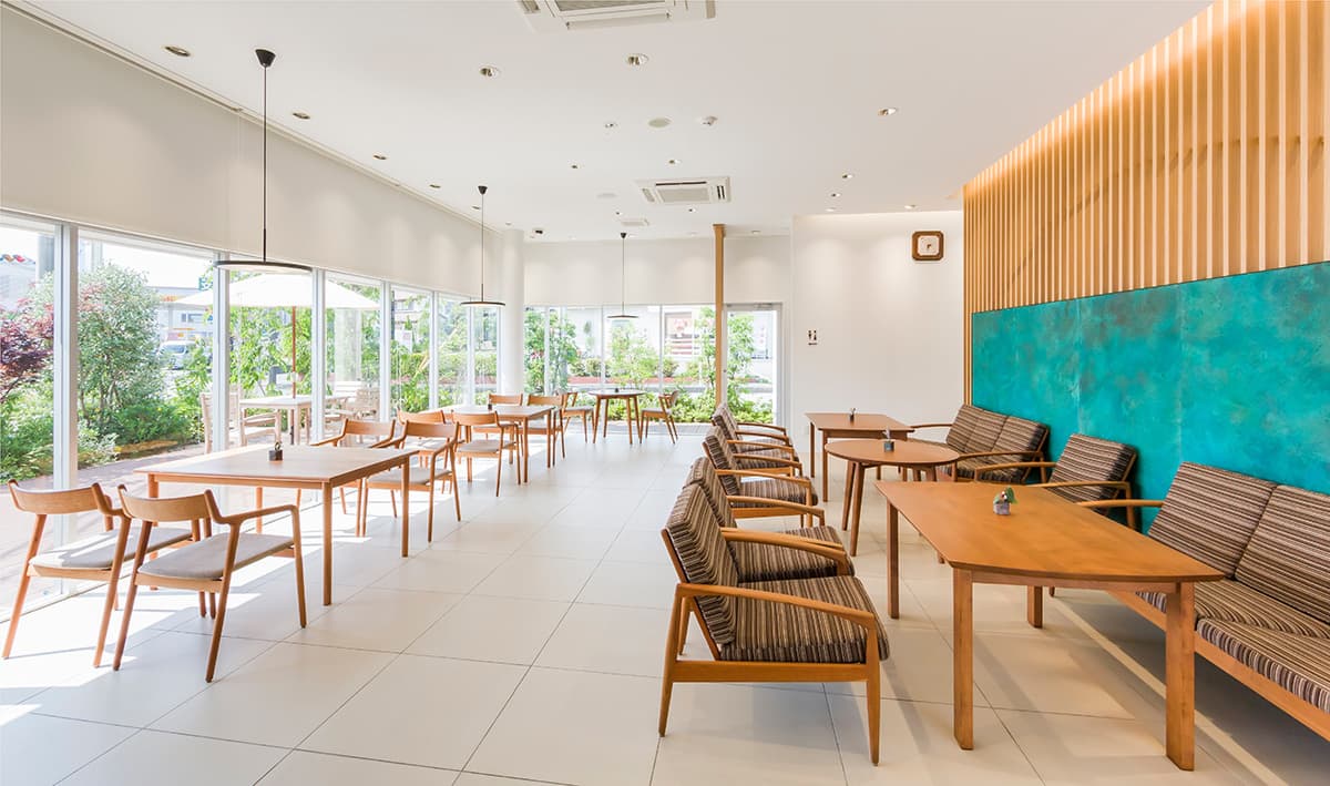 菓寮鷹岡の店内のイメージ画像１