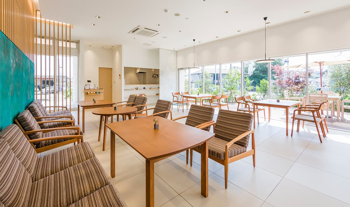 菓寮鷹岡の店内のイメージ画像２