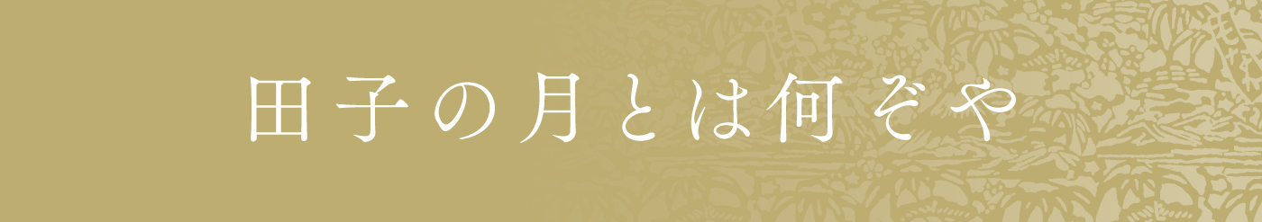 田子の月とはなんぞや
