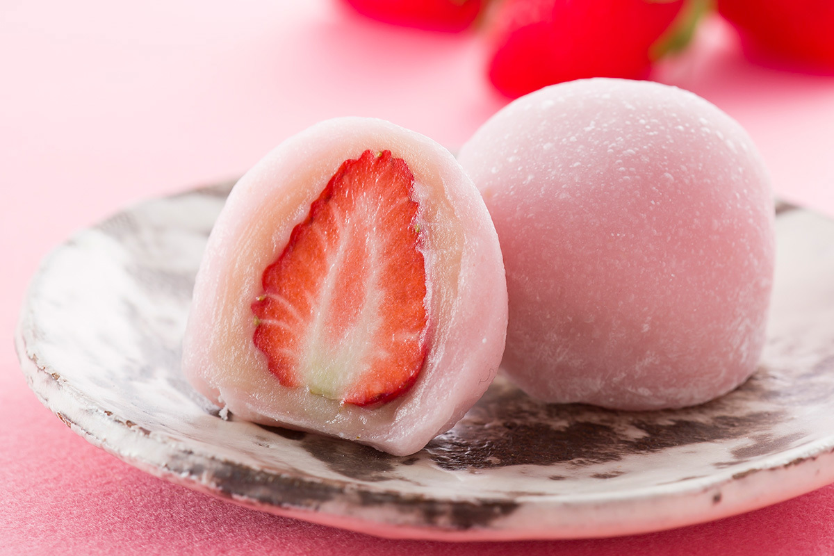 いちご大福(おひとつ260円)